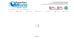 Desktop Screenshot of preventionworld.org